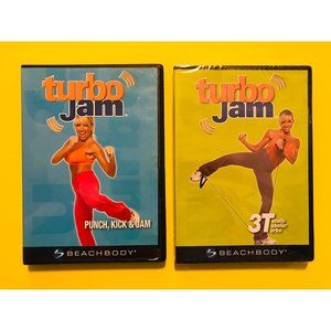 Turbo Jam 3 Totally Tubular Turbo New DVD + Punch Kick & Jam Used